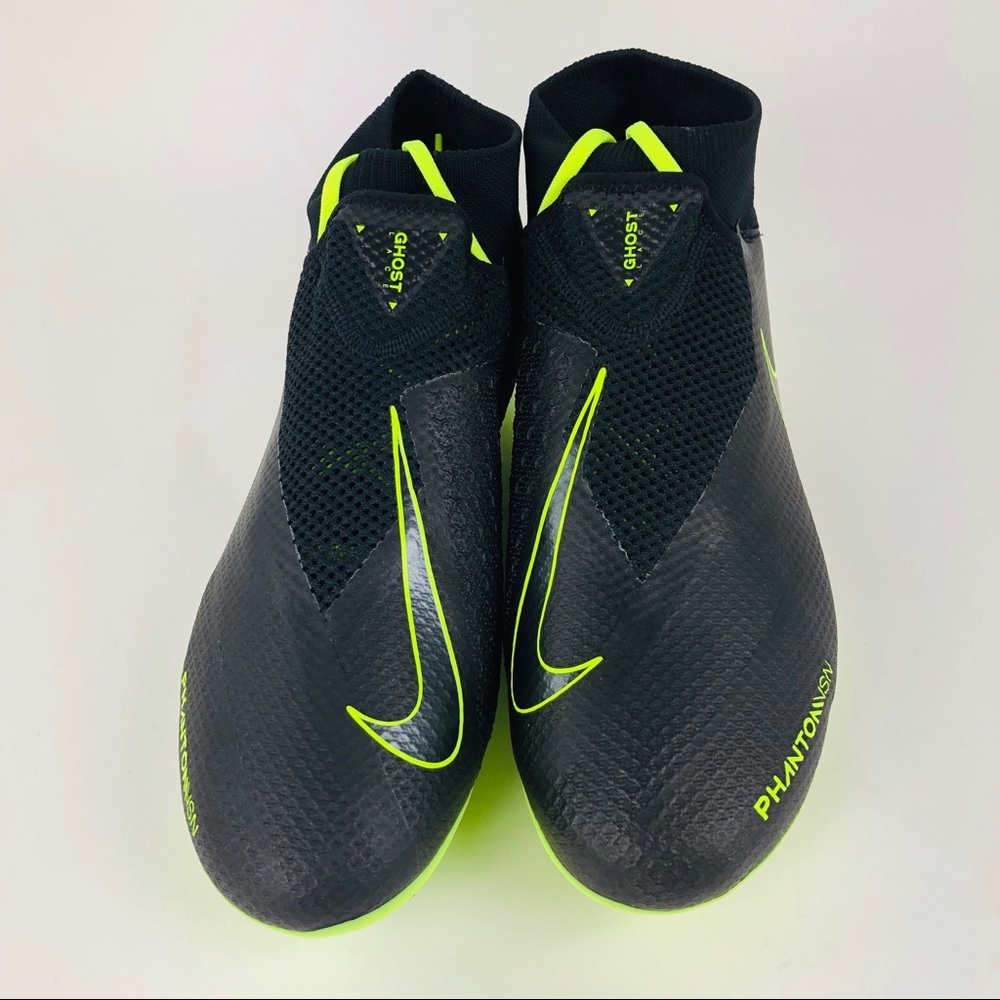 Nike Phantom Vision Pro Soccer Cleats Black Volt - Picture 2 of 6
